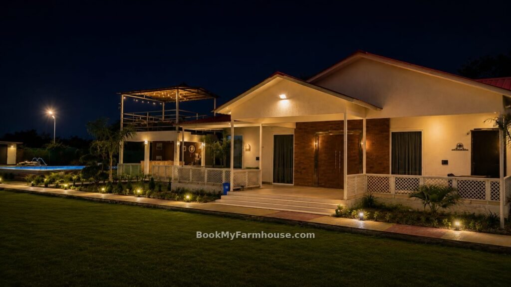 Family Diwali milan at BookMyFarmhouse Noida