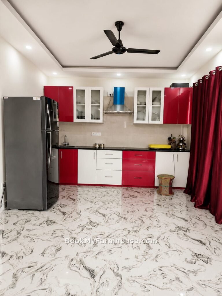 BMF Aqua private farmhouse in Noida, kitchen