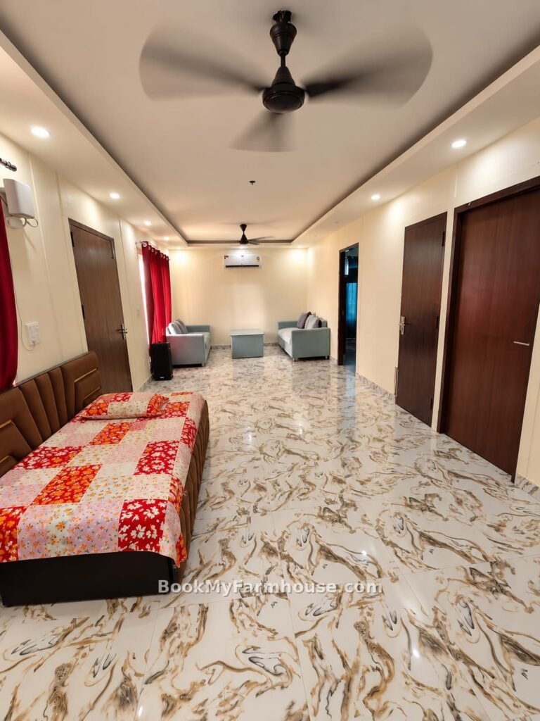 BMF Aqua private farmhouse in Noida, hall